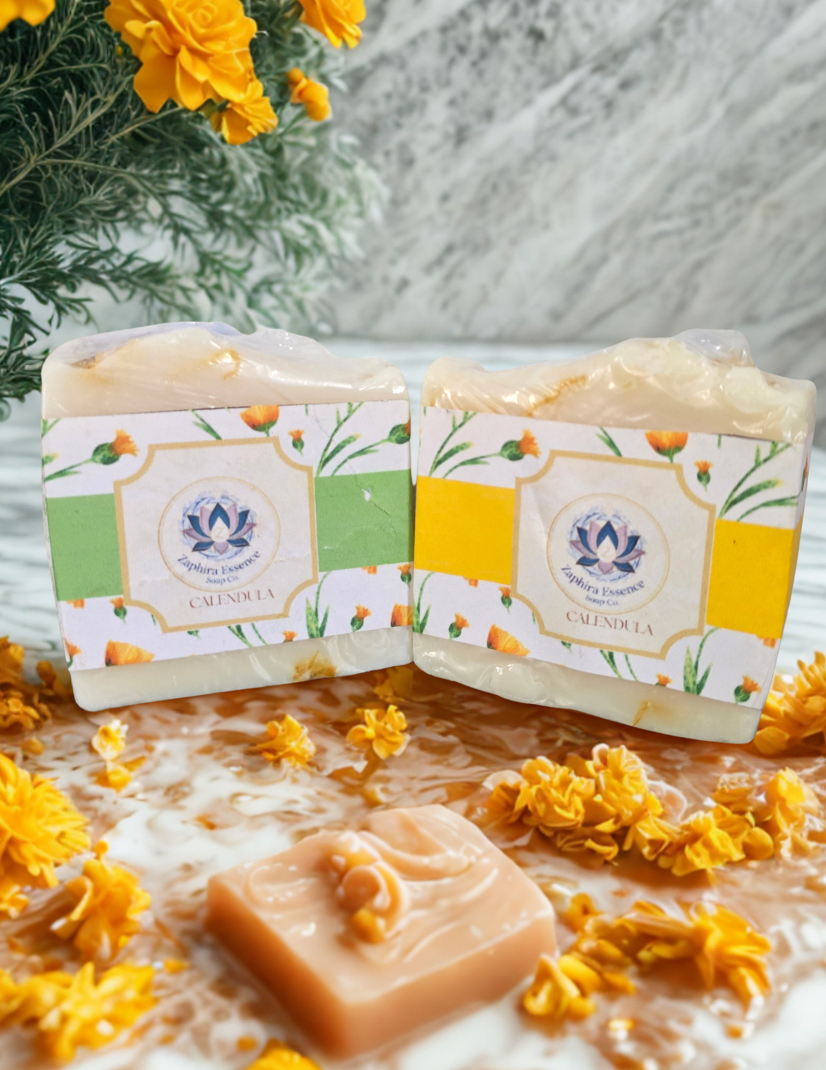 Jabón de caléndula ( calendula soap)
