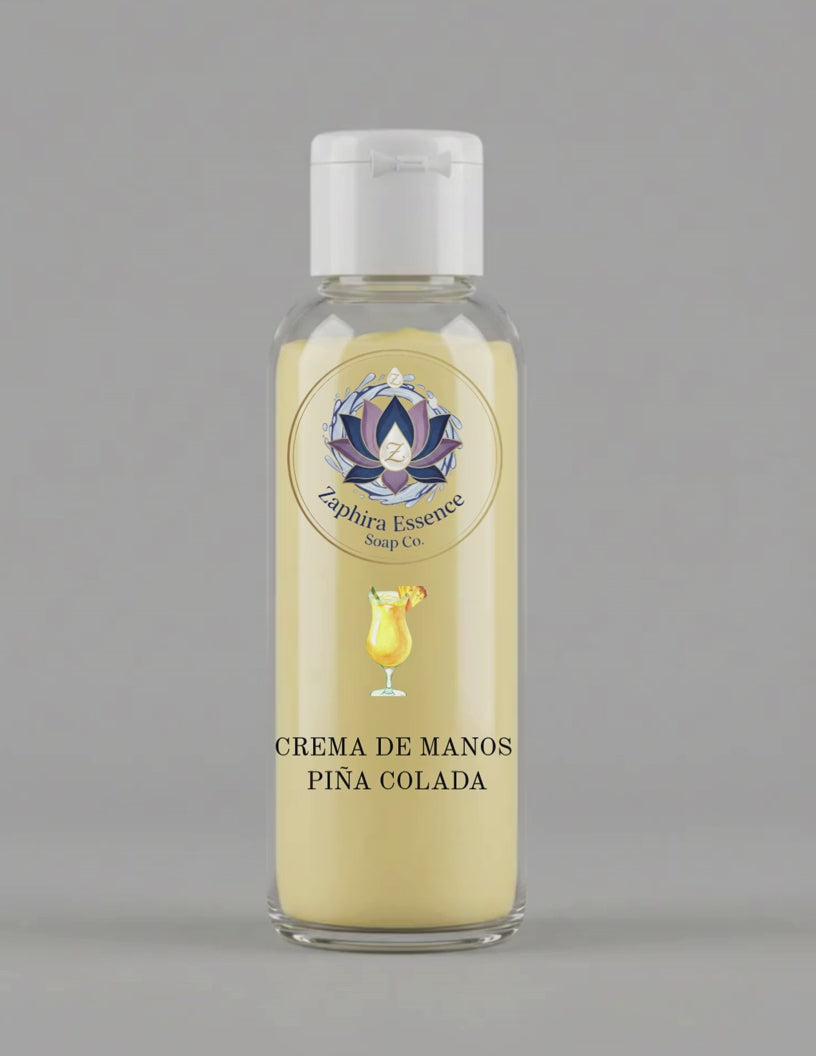 Crema de manos piña colada