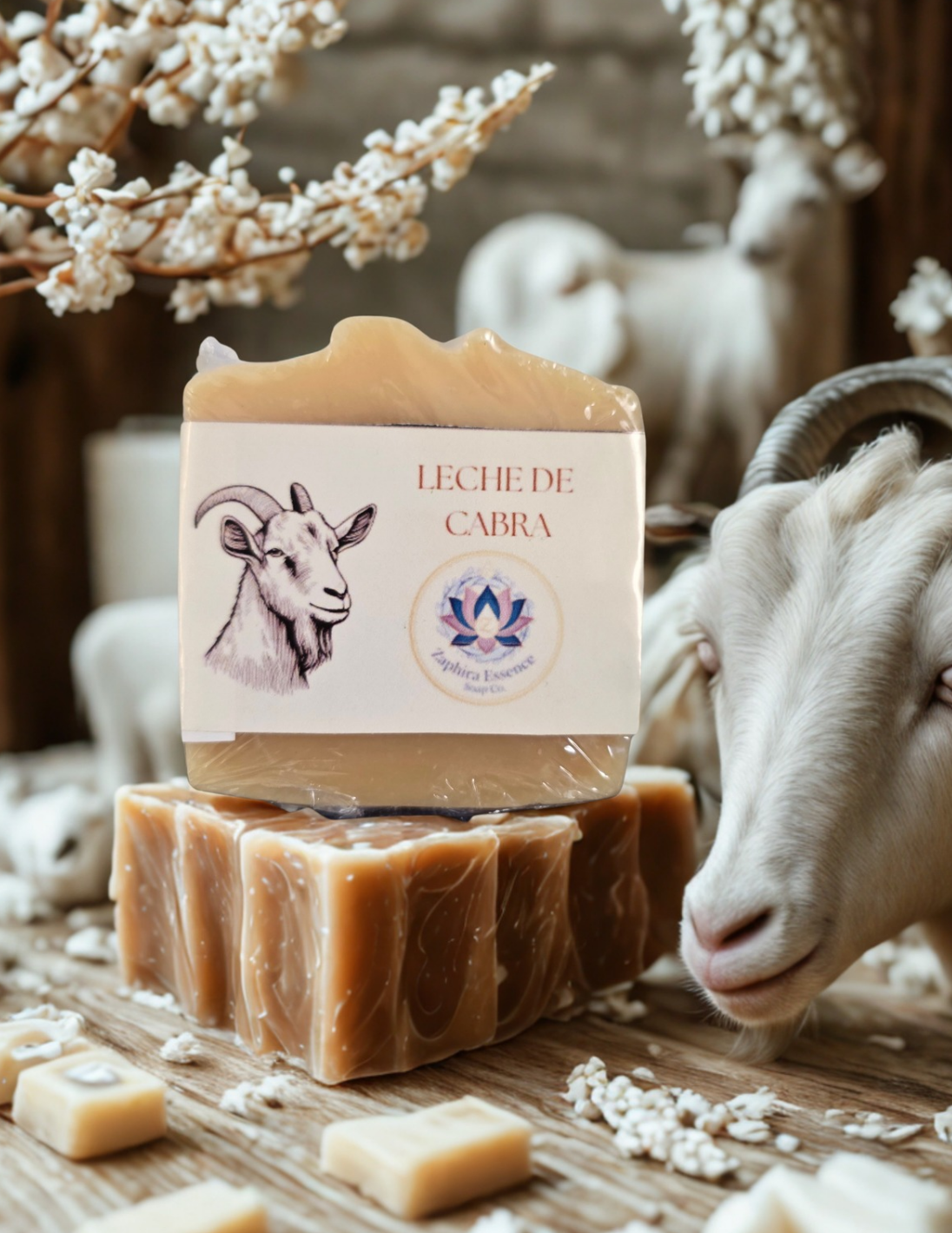 Jabón leche de cabra ( Goat milk soap)